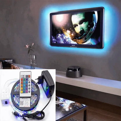 Flexible smd light strip with remote-15 feet - Prozone