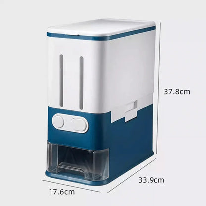 2 grid rice dispenser with measuring cup - Prozone