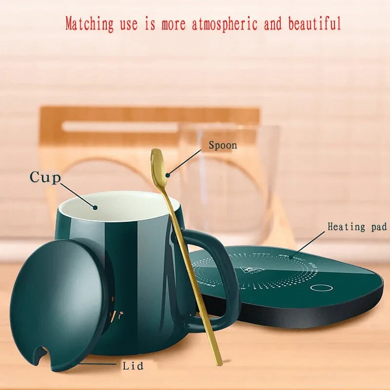 Electric heating pad coffee mug warmer - Prozone