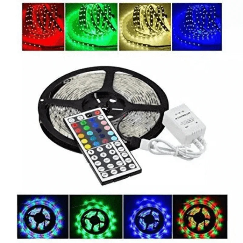 Flexible smd light strip with remote-15 feet - Prozone