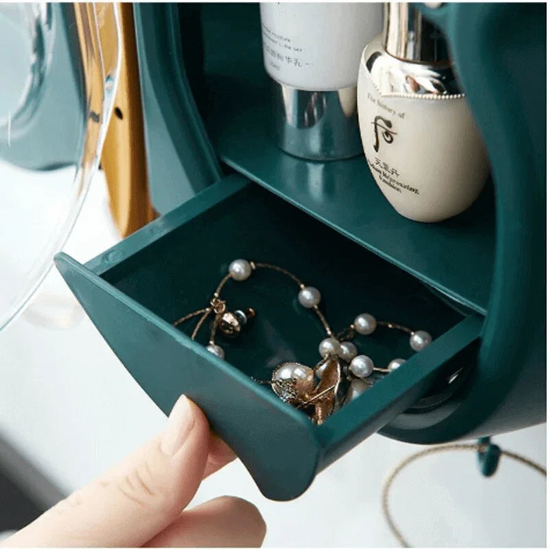 Butterfly wall mounted cosmetic organizer - Prozone