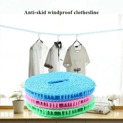 Windproof nylon clothesline outdoor drying - Prozone
