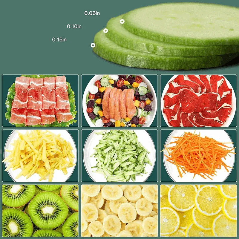 Mandoline 6 in 1 vegetable cutter safe slice - Prozone