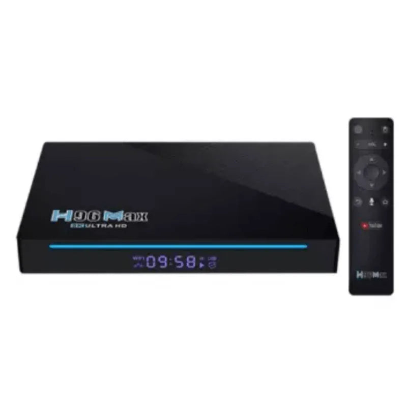 Smart box h96max 8gb+ 64gb quad core 4k ultra hd - Prozone