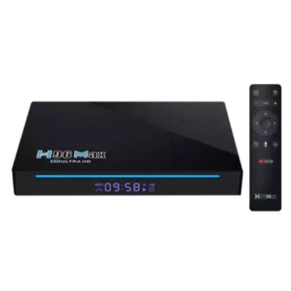 Smart box h96max 8gb+ 64gb quad core 4k ultra hd - Prozone