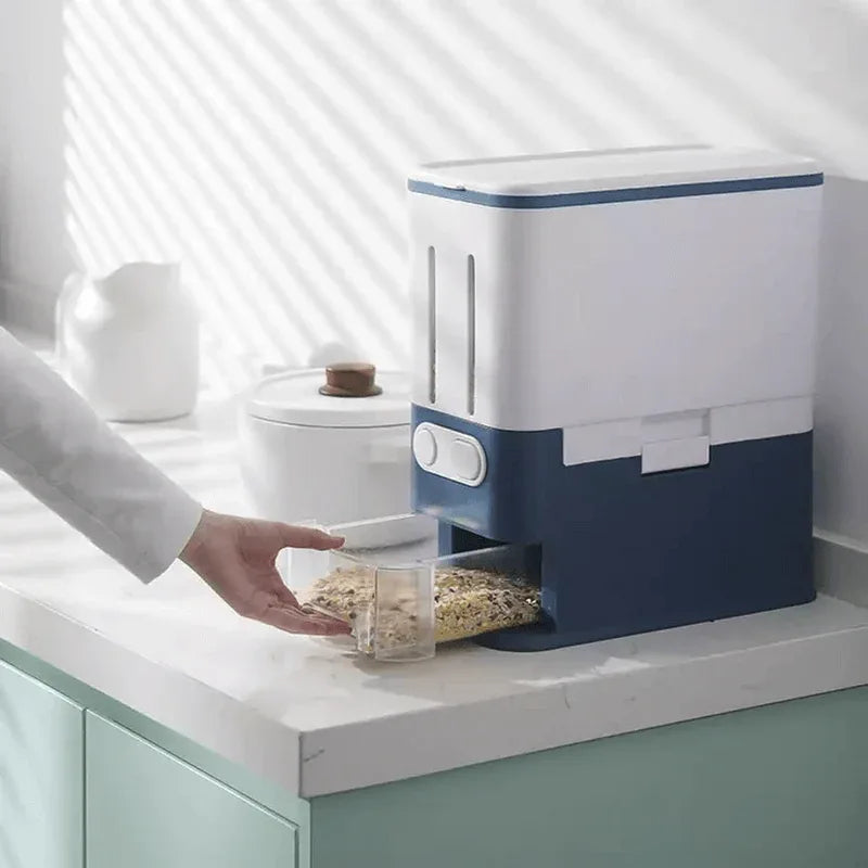 2 grid rice dispenser with measuring cup - Prozone