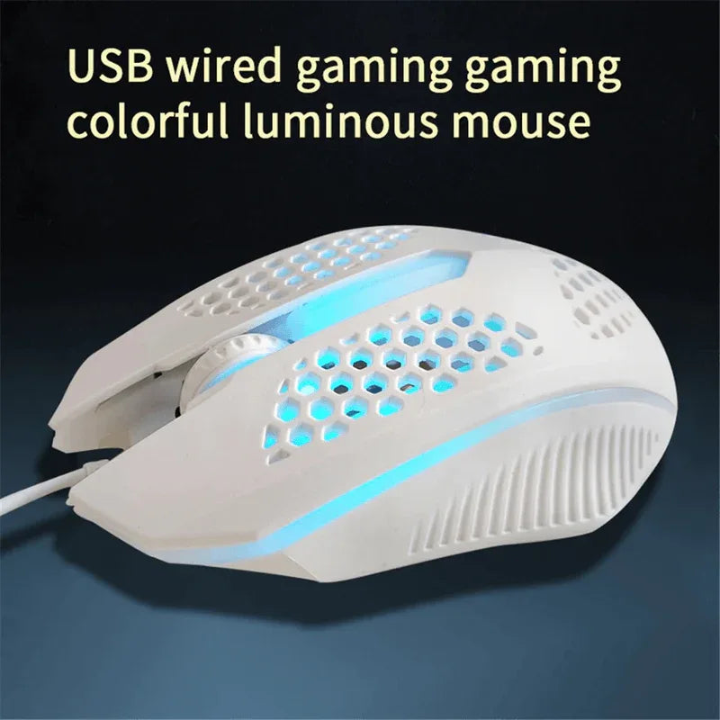 L601 luminous color usb fashion wired mouse - Prozone