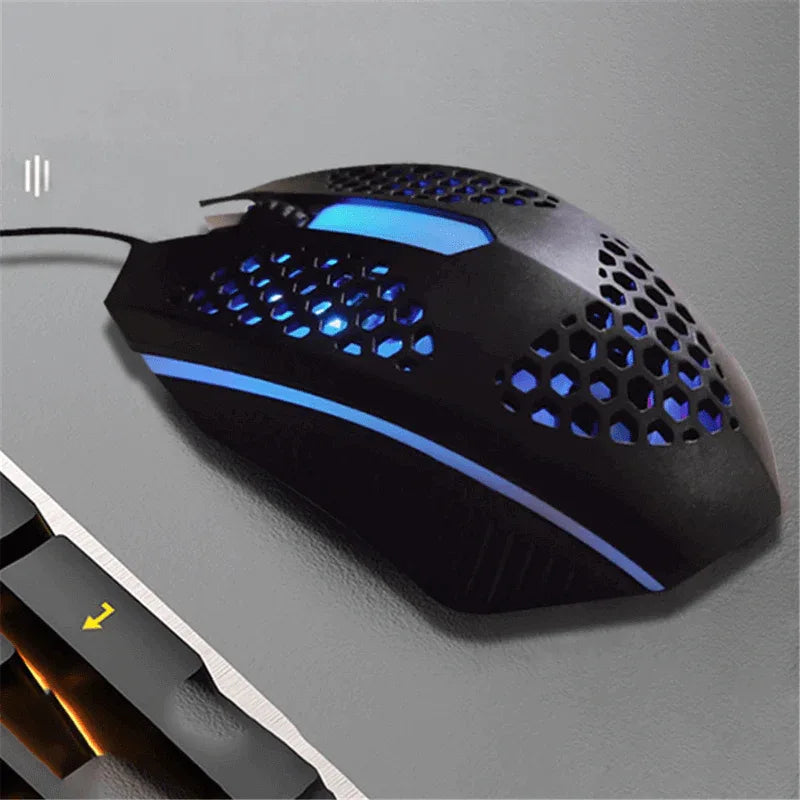 L601 luminous color usb fashion wired mouse - Prozone