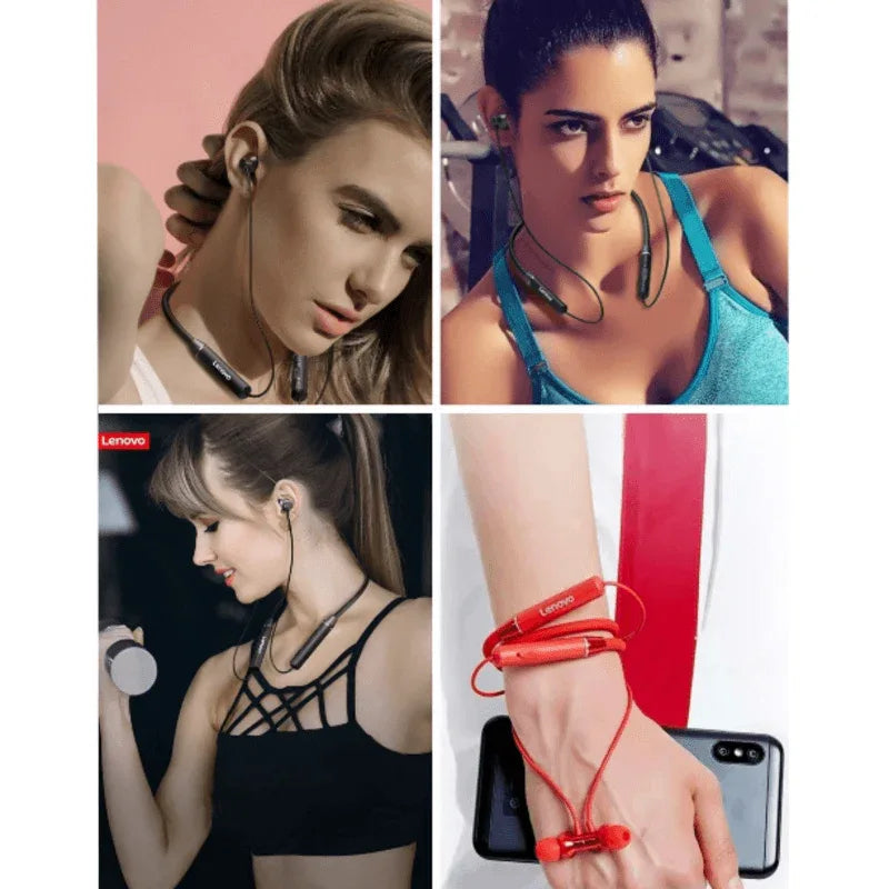 Lenovo neckband wireless headphones he05 - Prozone