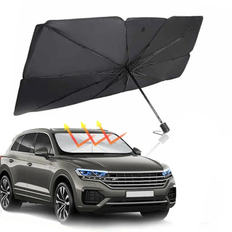 Alpha Car Windshield Sun Shade Foldable Umbrella - Prozone