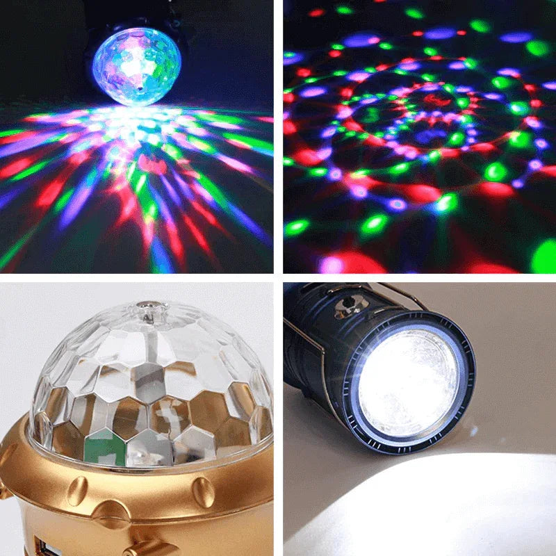 Magic cool camping light with usb output - Prozone