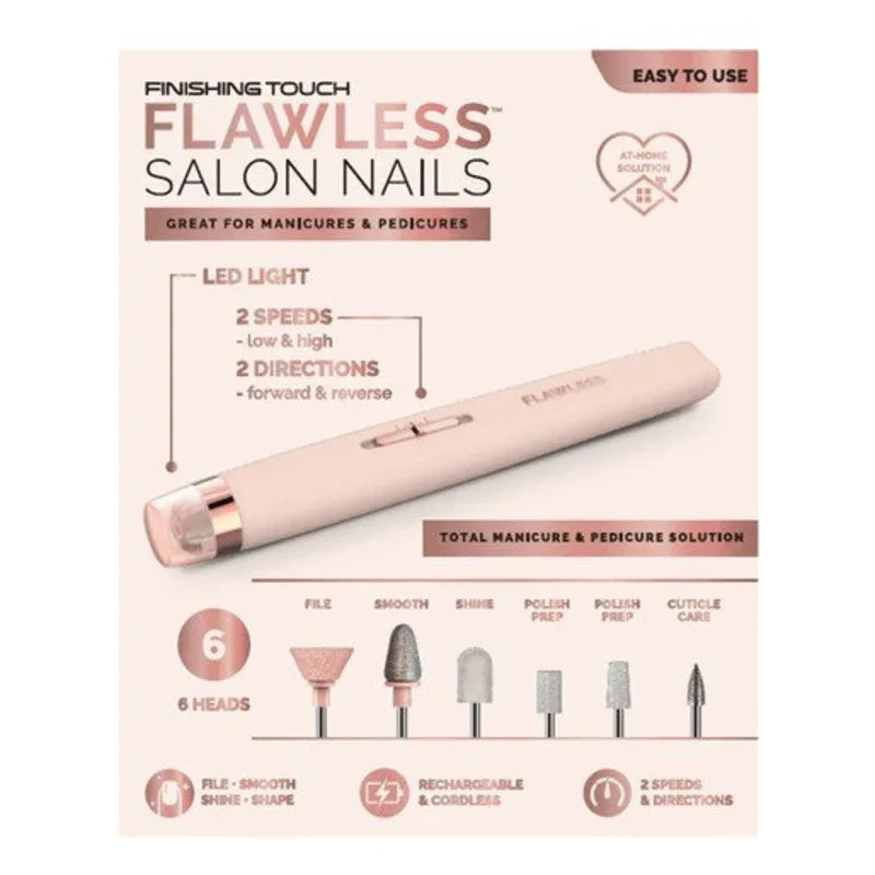Flawless salon nail art tool manicure pedicure kit - Prozone