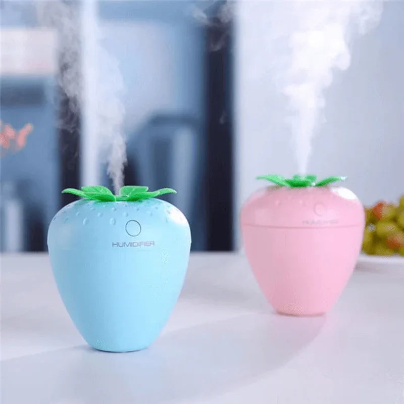 Mini strawberry usb humidifier with night light - Prozone