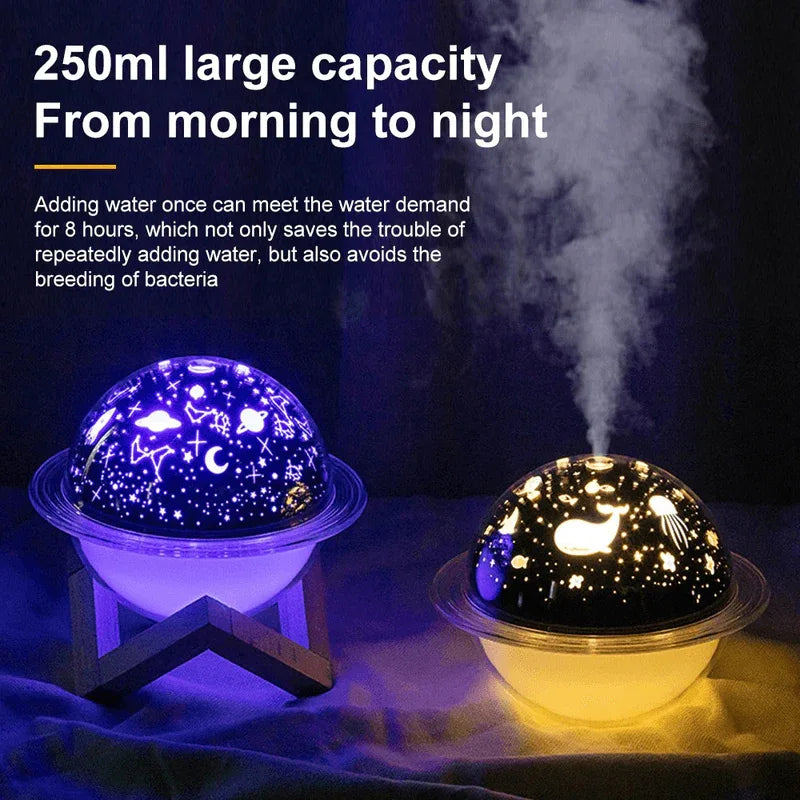 Projection lamp air humidifier aromatherapy - Prozone