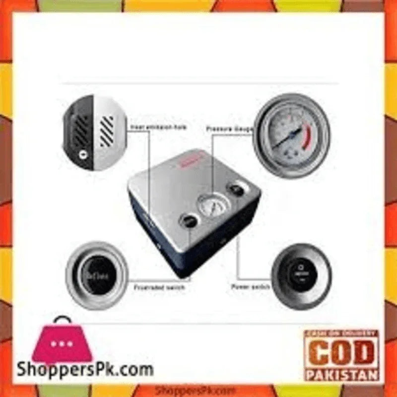 Toyota 12 volt portable electric car air compressor - Prozone