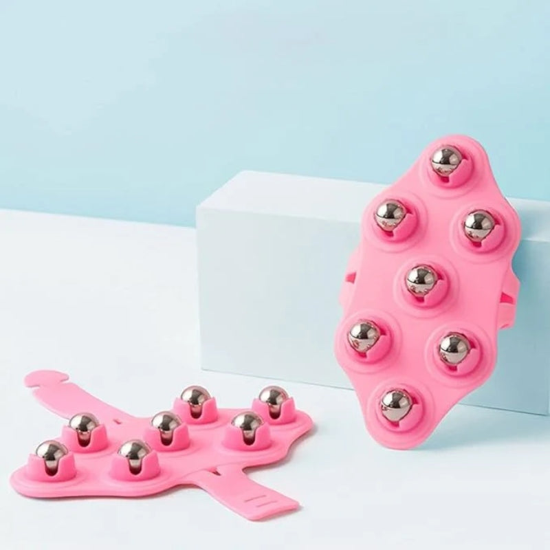 Silicon 7 Balls Body Massager Glove - Prozone
