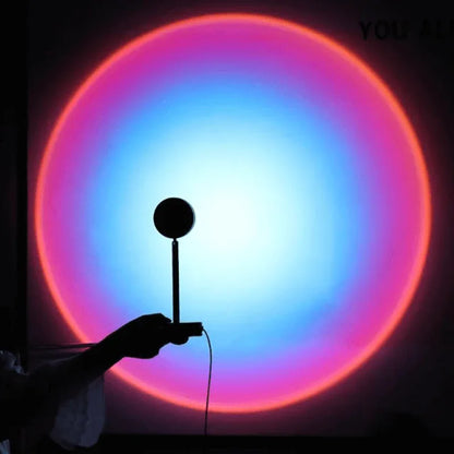 Rgb sunset lamp projection led night light - Prozone