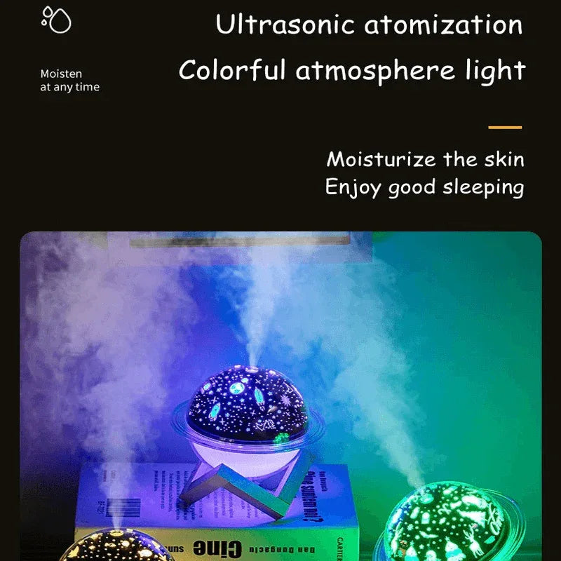 Projection lamp air humidifier aromatherapy - Prozone