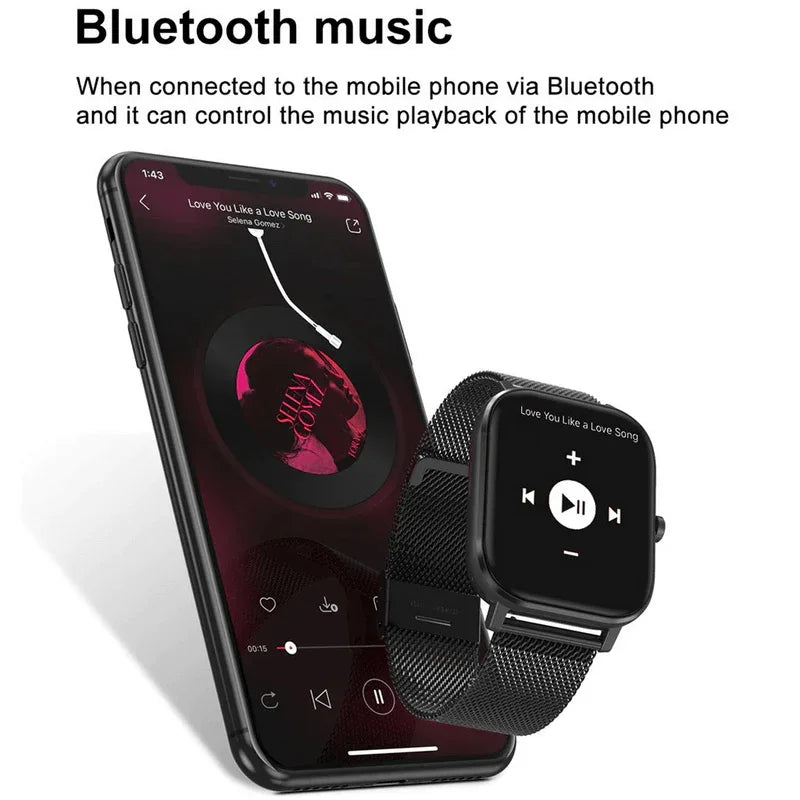 Dt35 bluetooth smart watch 1-54 inch - Prozone