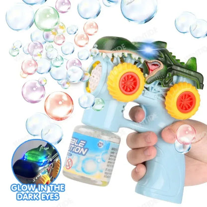 Battery operated Dino Bubble Gun - Prozone