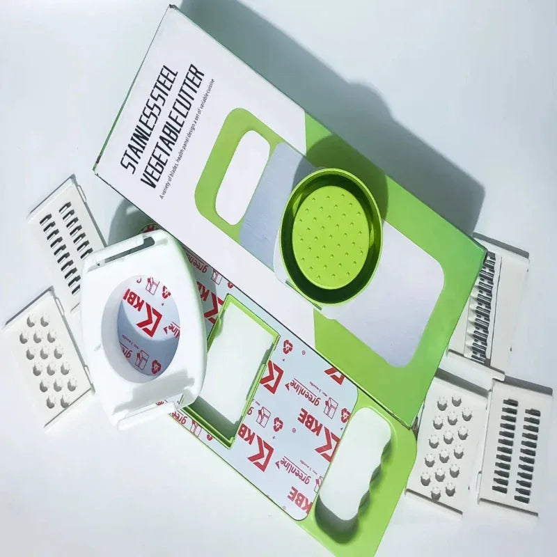 5 in 1 Multifunctional Stainless Steel Vegetable Slicer - Prozone