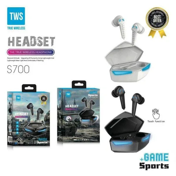 Gaming earbuds wireless bluetooth earphone tws-s700 - Prozone