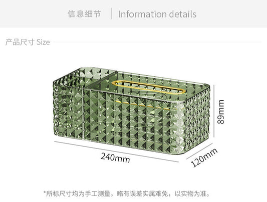 Fancy crystal tissue box - Prozone