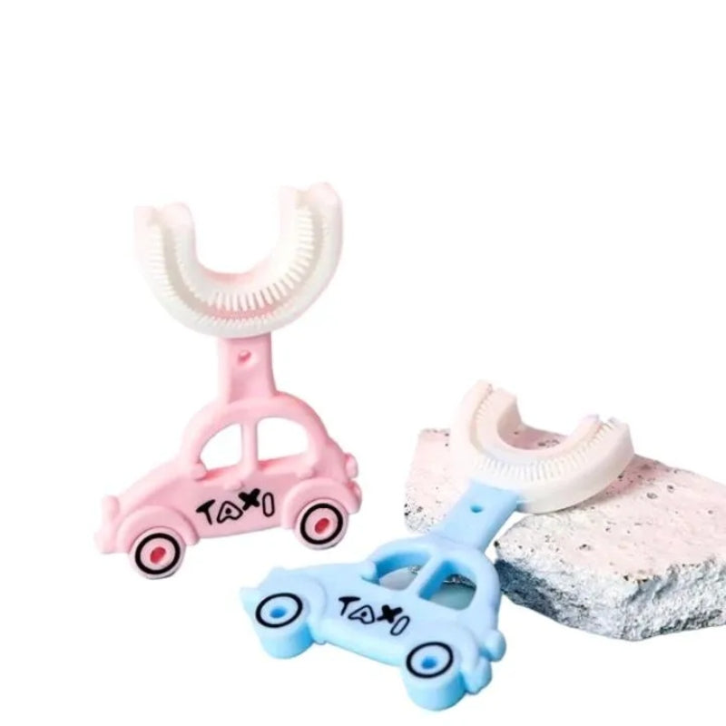 Car shape silicon toothbrush for kids - Prozone