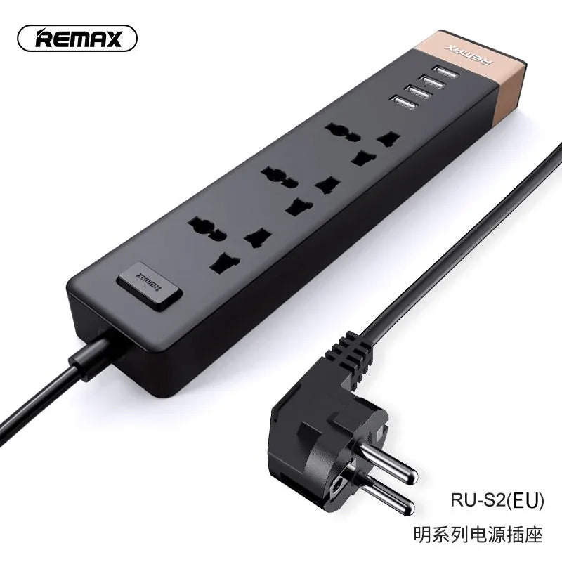 Remax ming series power socket 4 usb 3 sockets - Prozone