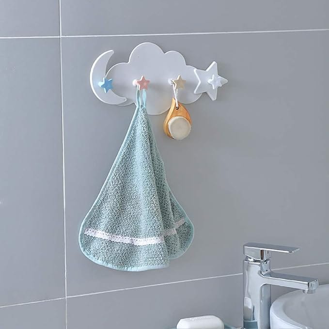 Self Adhesive Star Cloud Wall Hook - Prozone
