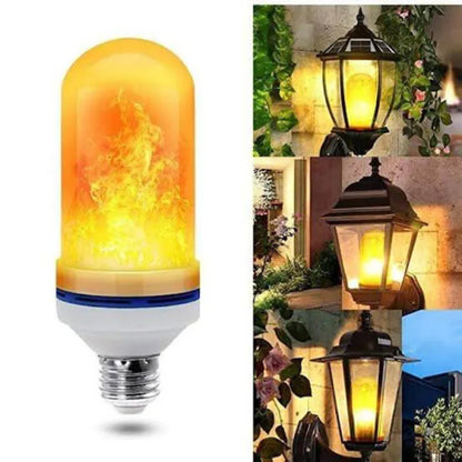 Led dynamic flame effect flickering fire bulb - Prozone