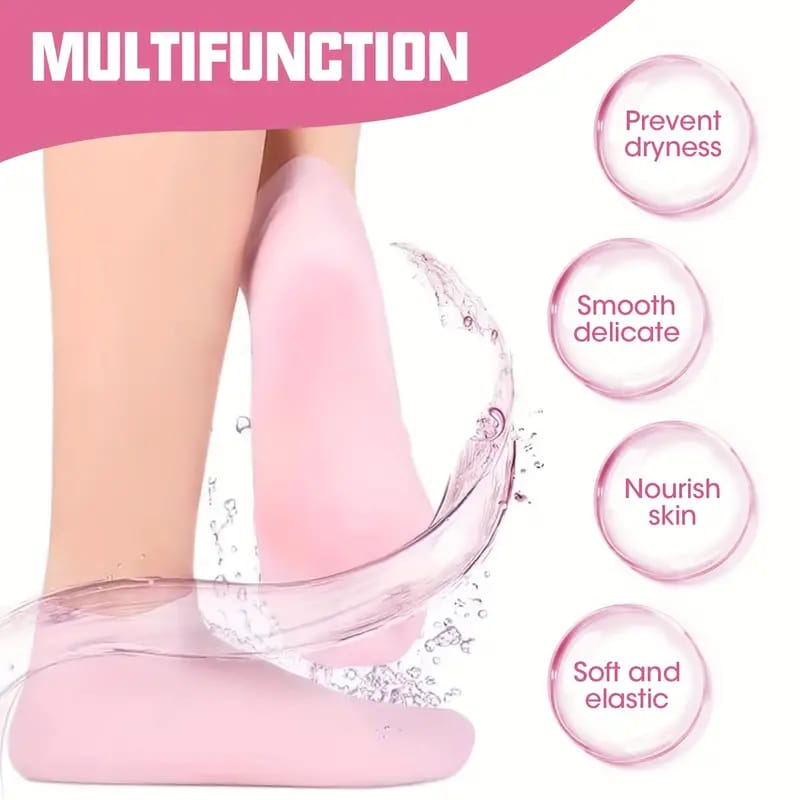 Silicone Gel Moisturizing Socks - Prozone