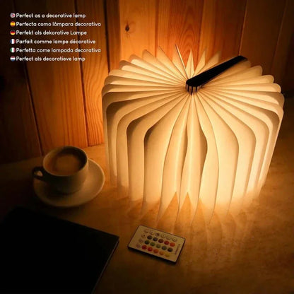 Book shaped led night light large - Prozone