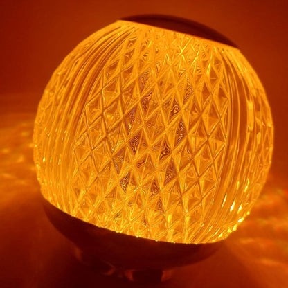 Glass round rgb lamp - Prozone