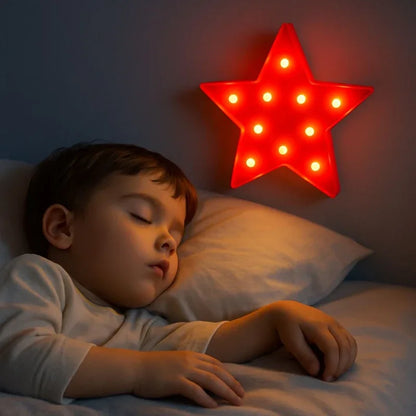 Marquee Light Star Shaped LED plastic Sign Lighted - Prozone