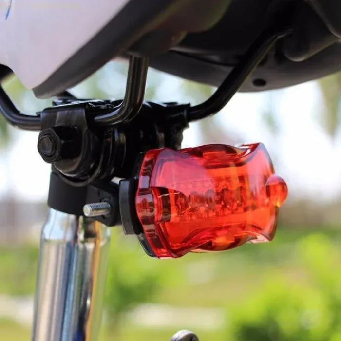 5 led rear tail bicycle back light - Prozone