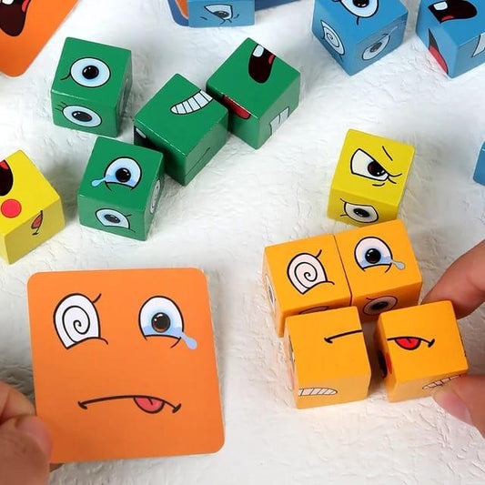 Iq face puzzle toy for children - Prozone
