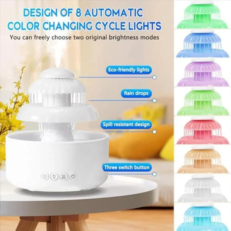 Humidifier Rain Cloud With Color LED Night Light - Prozone