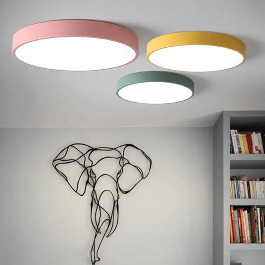 Modern nordic pastel colored ceiling light - Prozone