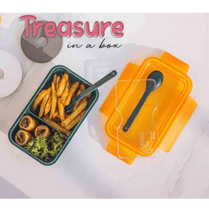 Mario lunch box with spoon and fork - Prozone