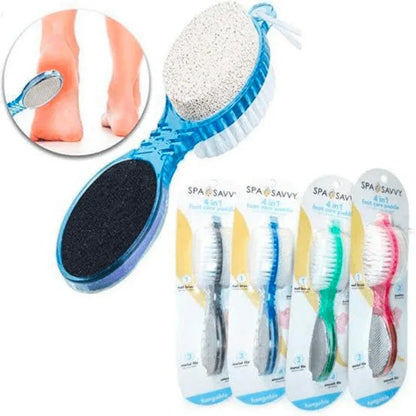 4 in 1 foot scrubbing brush sponge stone - Prozone