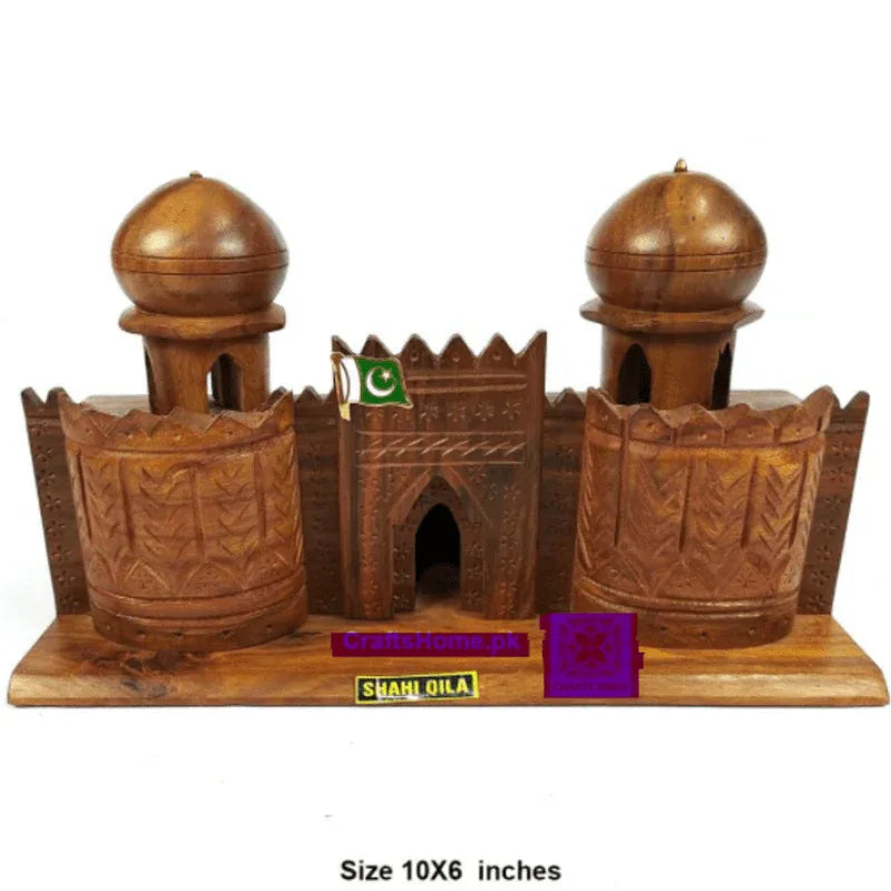 Wooden shahi qila souvenir lahore fort - Prozone