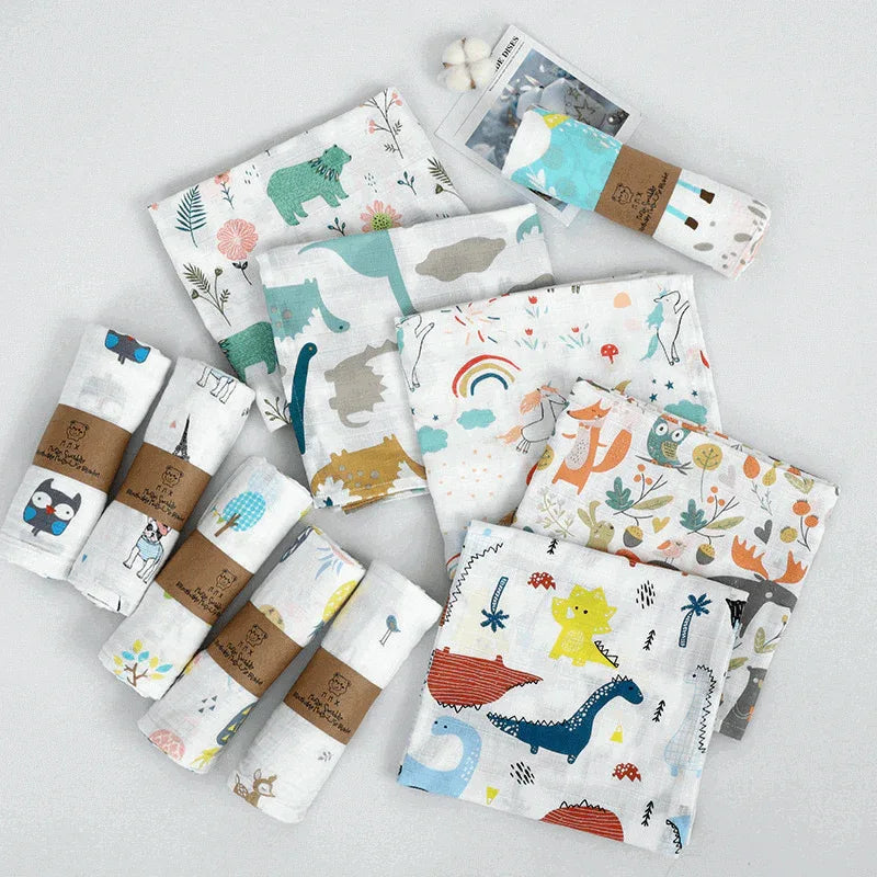Newborn baby blanket double layer cotton - Prozone