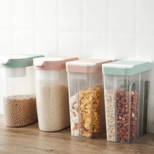 1-4 grid clear kitchen storage containers - Prozone