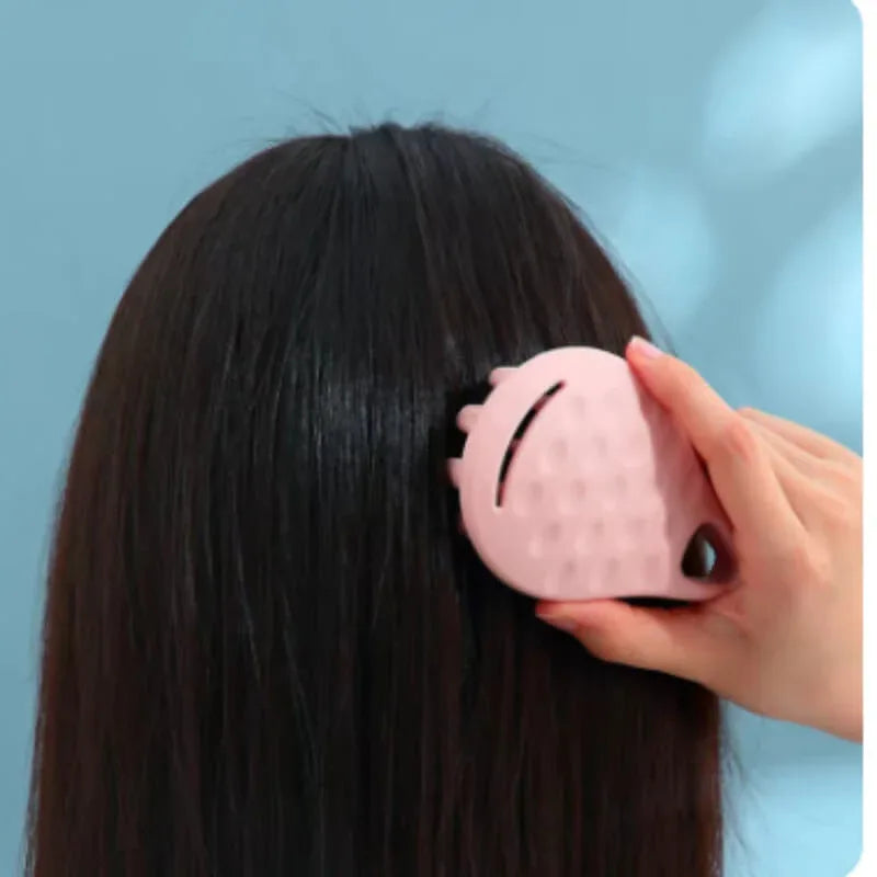 Silicone shampoo shower body hair massager - Prozone