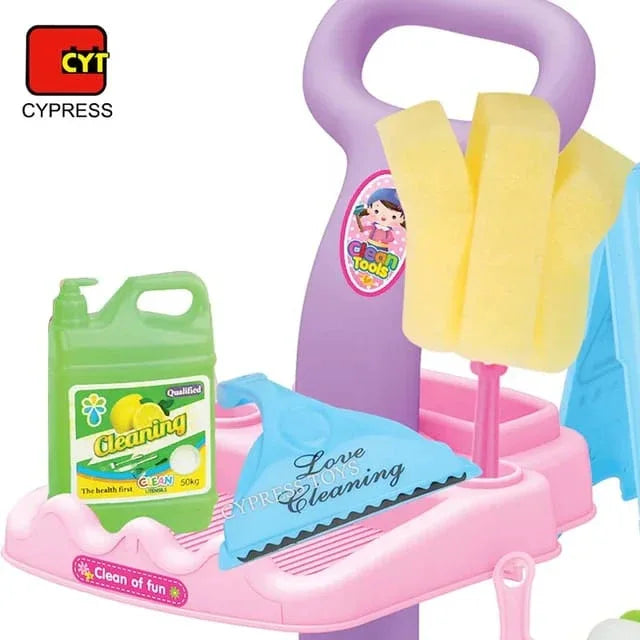 Kids cleaning trolley vacuum cleaner set - Prozone