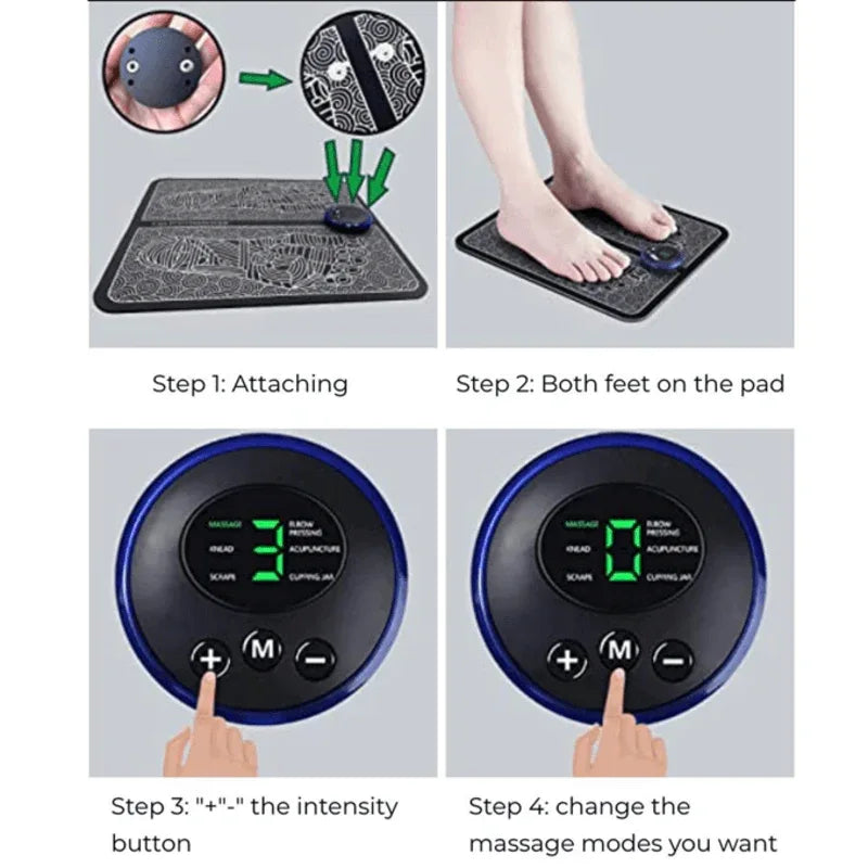Electric ems foot massage pad - Prozone