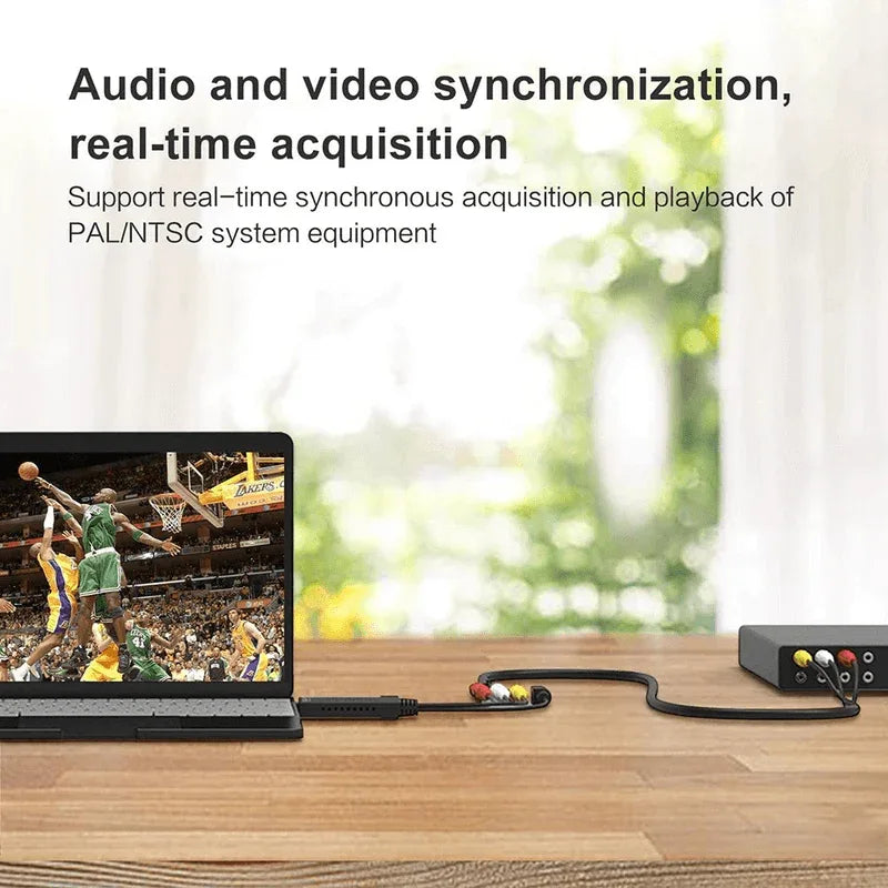 Usb video audio tv capture card adapter vhs to dvd - Prozone