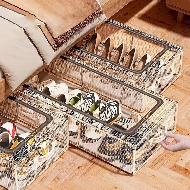 Shoe Storage Box With Steel Frame Large Rack - Prozone