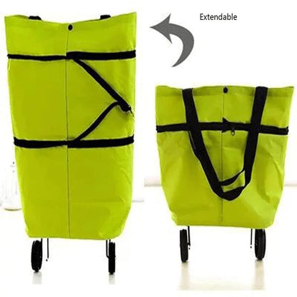 Foldable trolley bag grocery bags with wheels - Prozone